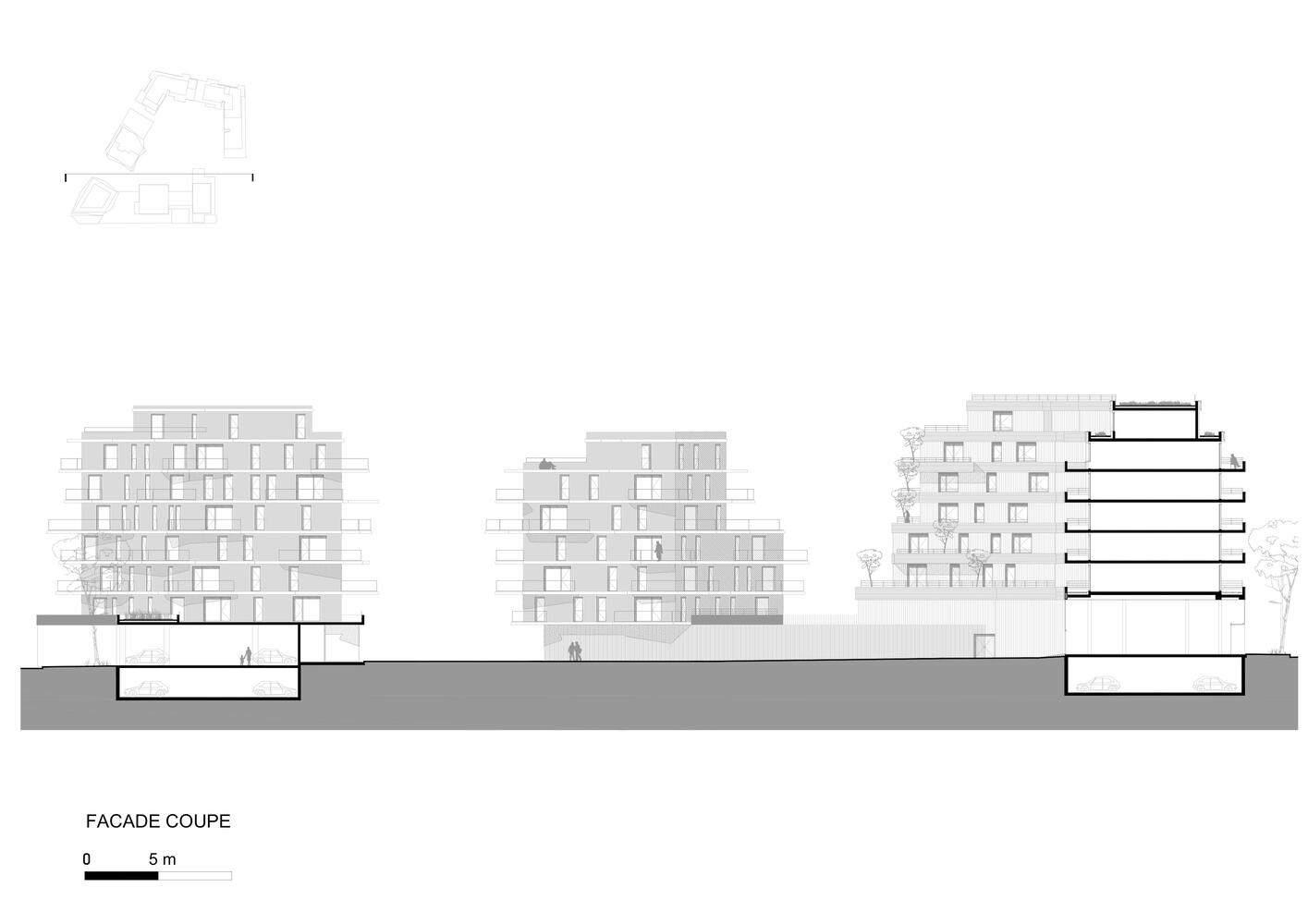 Jeanne D´Arc Residence 建筑设计丨法国丨Christophe Rouselle Architecte-39