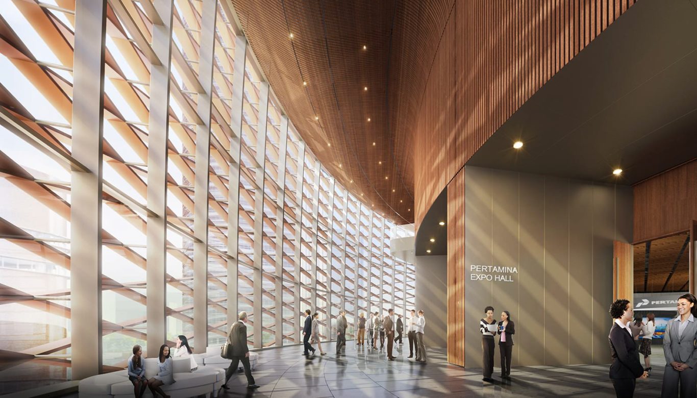 印尼国家石油公司能源大厦 - SOM-0