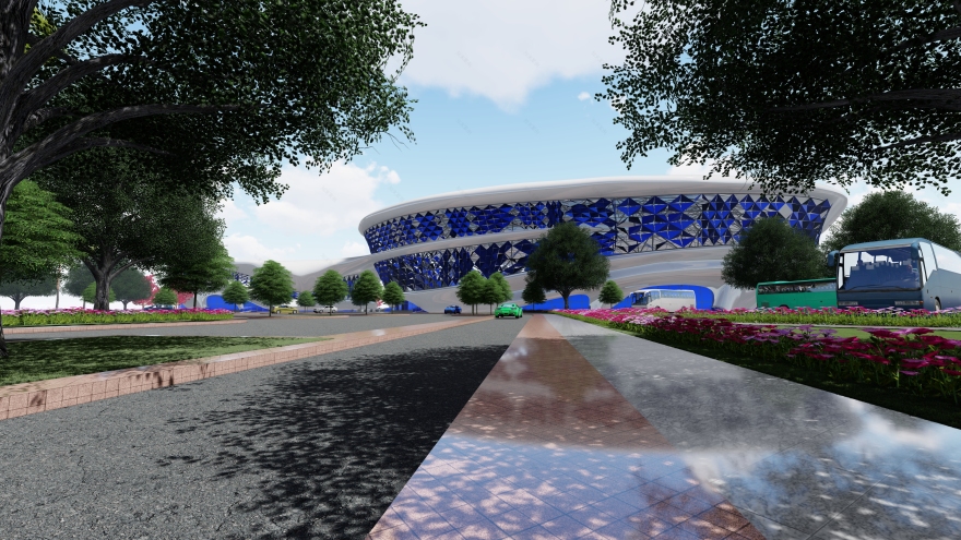 竞技场体育馆丨埃及丨Ain Shams University 建筑系-17