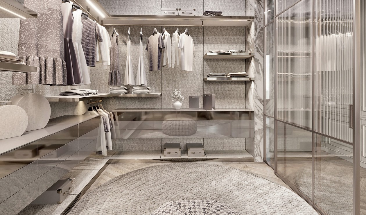 金属与大理石 打造出精致奢华的住宅-20