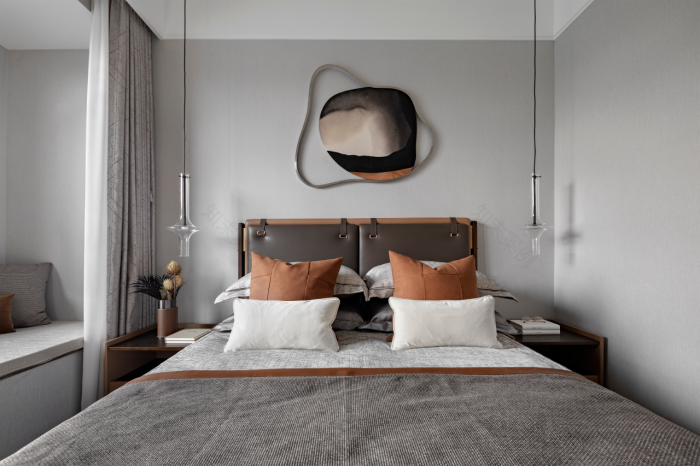 黑白灰的简约之美,璞辉设计打造现代质感住宅丨上海璞辉空间设计有限公司-26