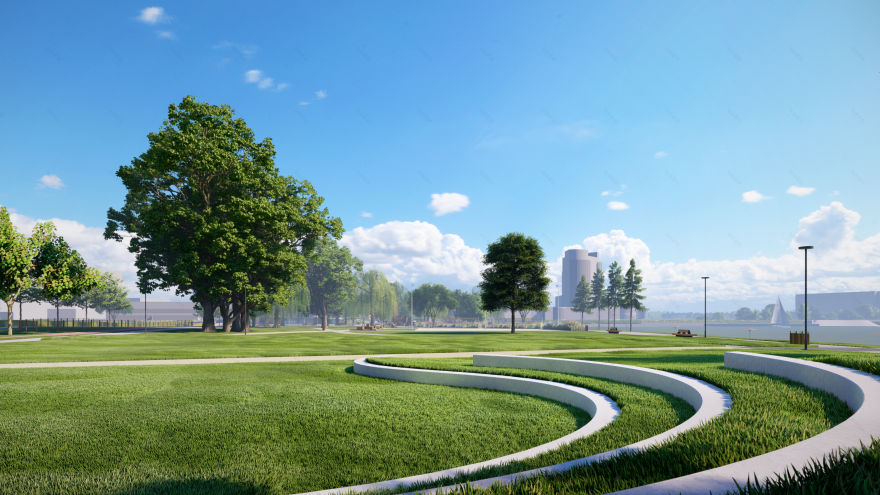 青年公园(PARK MOLIDIZHNYI 可能拼写有误,正确可能是 PARK MOLODYZHNYI ,原文括号内俄语为Парк «Молодіжний» ,молодіжний 意思是青年的 ) 丨UkraineKhmelnytsky-24