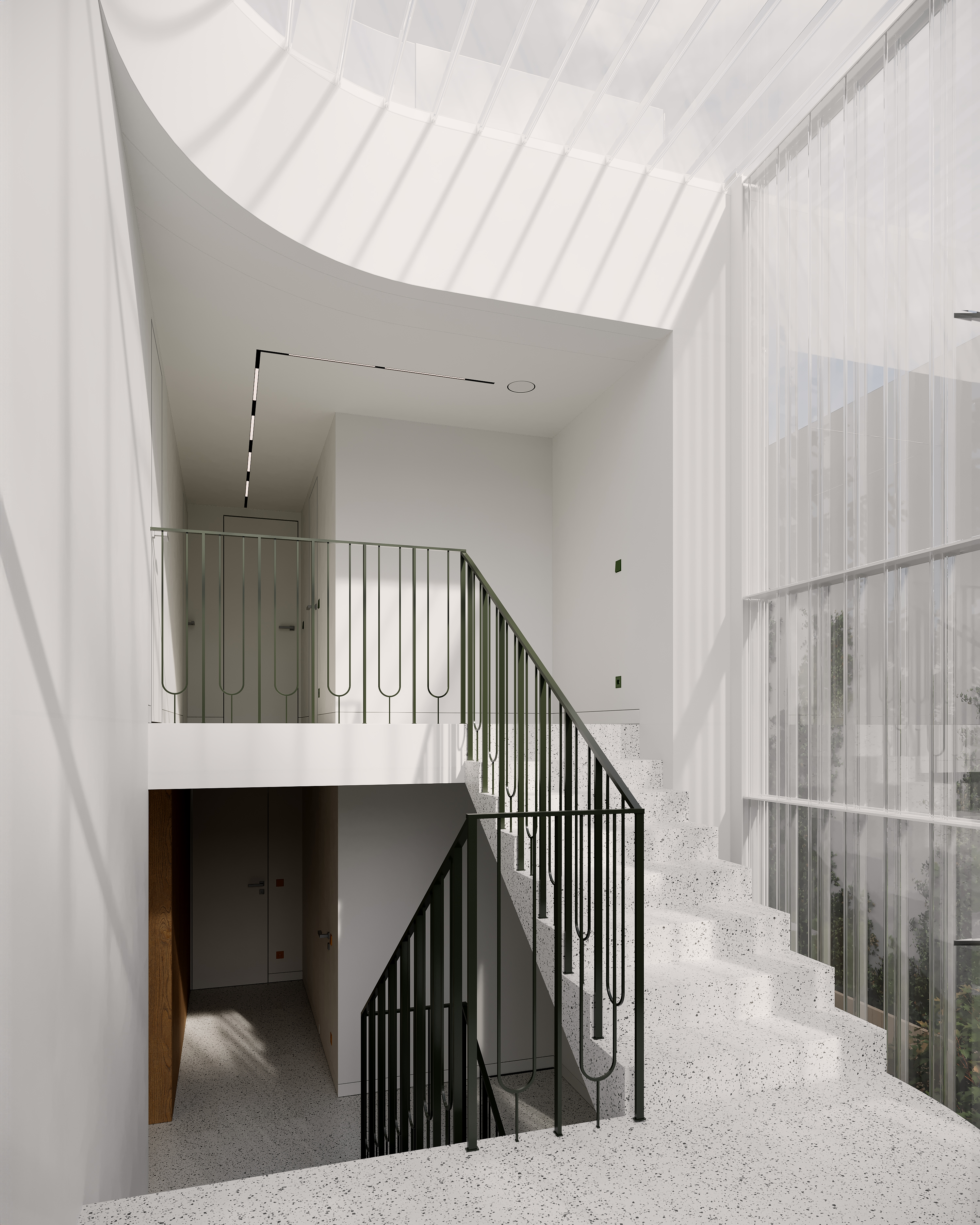 PRL时代典型波兰立方体房屋室内改造-40