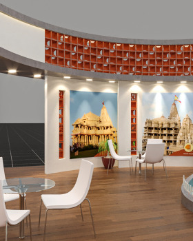 Gujarat Tourism Stand Concept for All Over India Expo