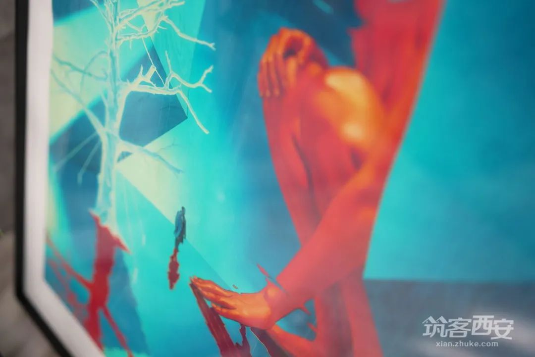 极致黑韵,红杉·陈醉打造西安 360㎡顶跃艺术宅-146