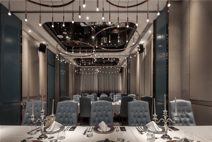 长沙九龙仓国金中心“莫舍”奢华餐厅 上瑞元筑-14