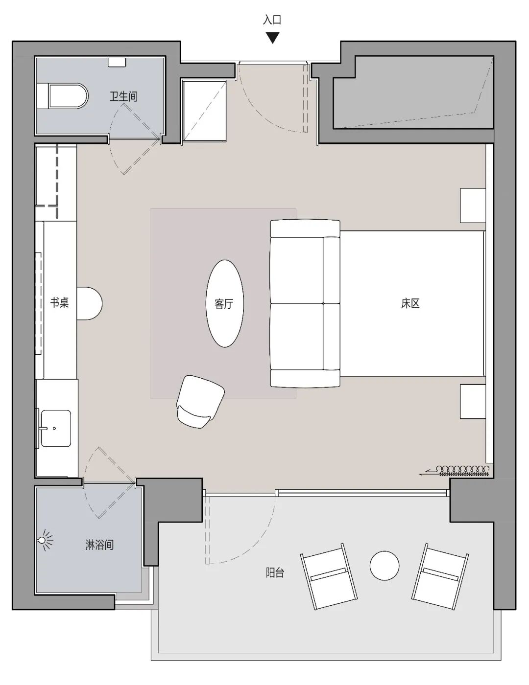 中旅逐浪樾潮酒店丨中国万宁丨杭州观堂室内设计有限公司-77
