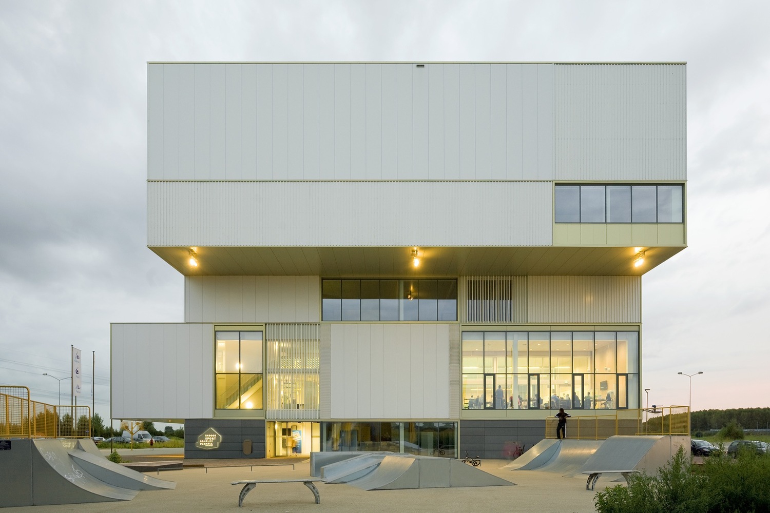 奥林匹亚瓦蒂埃Slangen+Koenis建筑事务所丨Sports Comple· Olympiakwartier-33