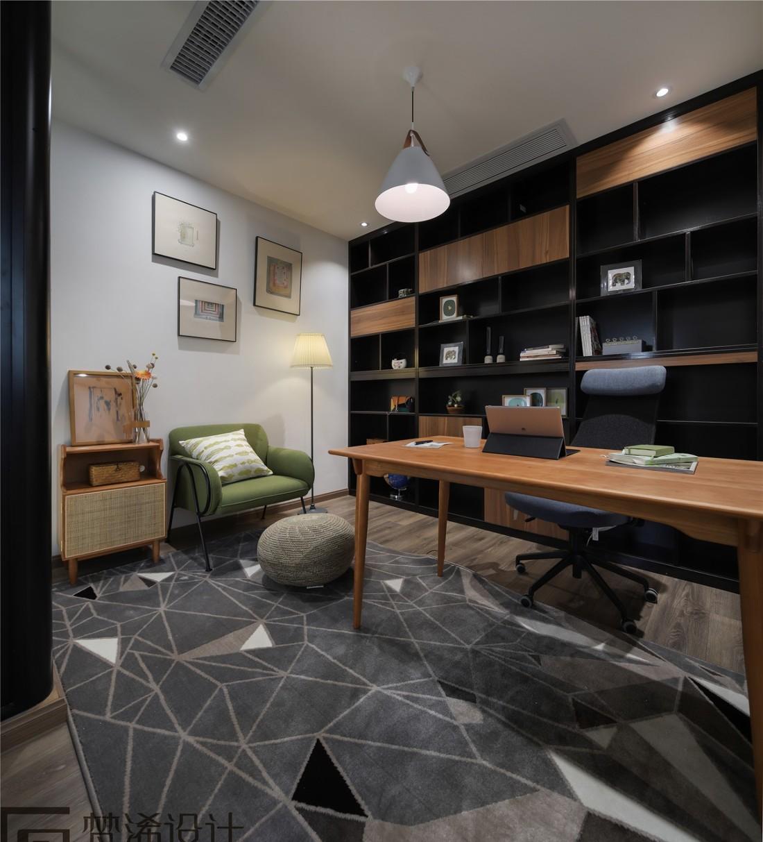 梵浠设计丨公寓丨温暖北欧风家居空间-28