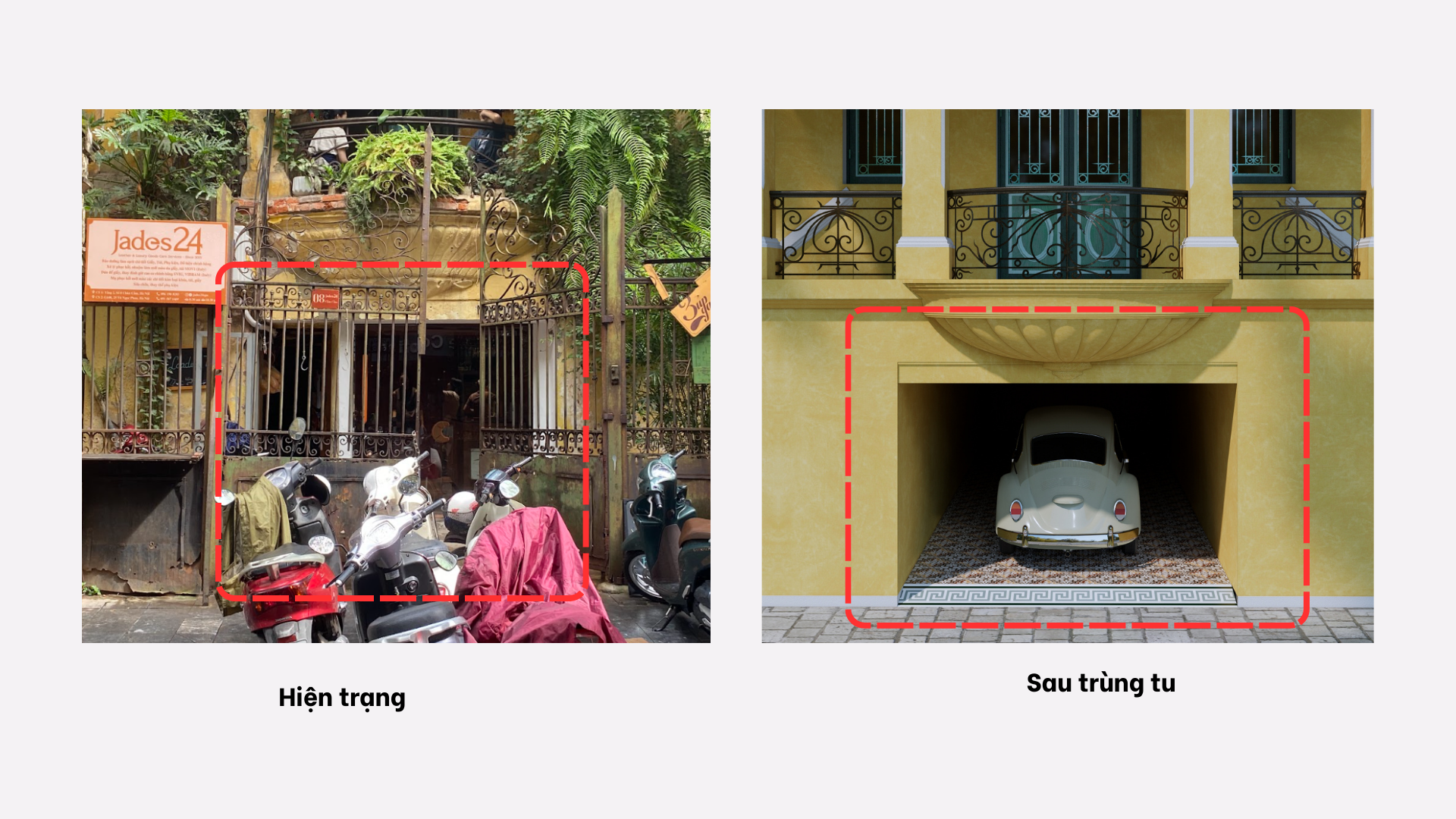 Nghiên cứu bảo tồn Biệt thự số 8 Chân Cầm-61