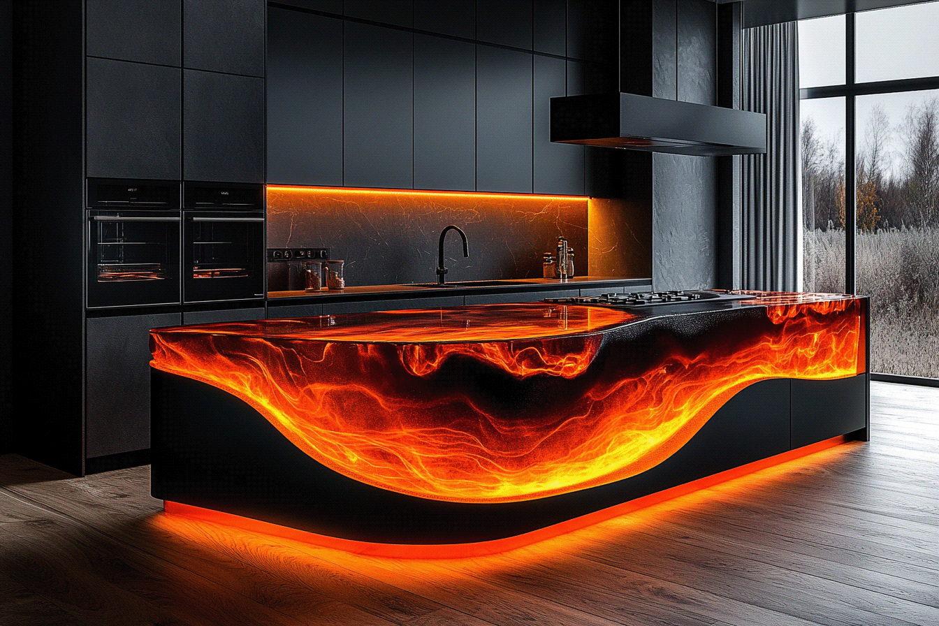 Extraordinary Bespoke Kitchen Islands by AICI-67