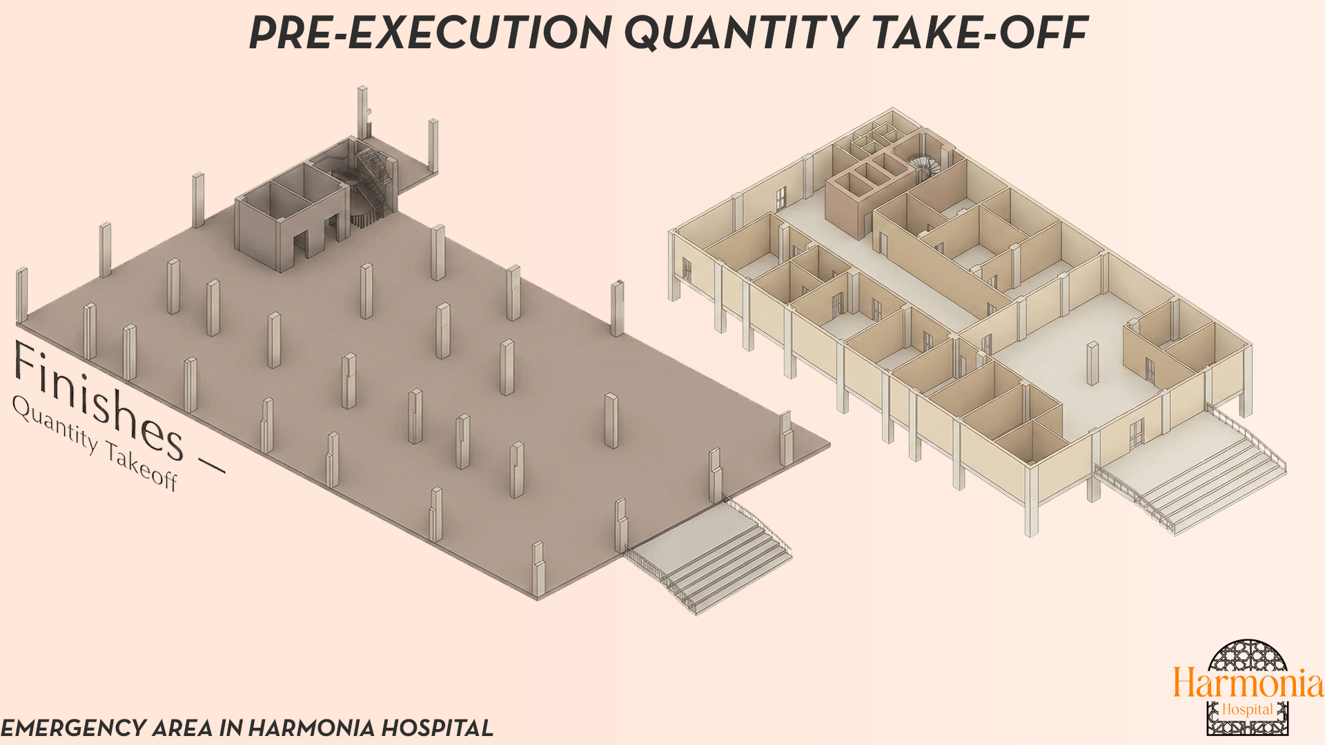HARMONIA 100床综合医院技术与施工图及工程量清单项目丨塞得港大学工程,建筑与城市规划系-58