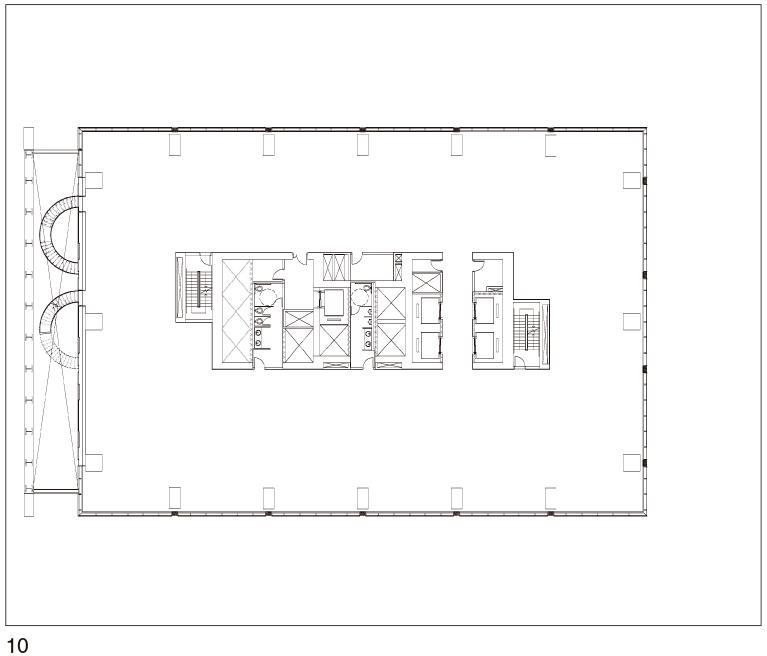 Calgary 市中心的 Telus Sky 塔楼 | 摩天大楼中的住宅与办公空间融合-13