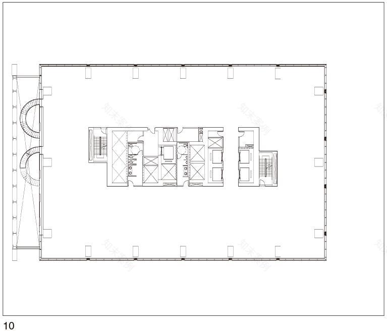 Calgary 市中心的 Telus Sky 塔楼 | 摩天大楼中的住宅与办公空间融合-13
