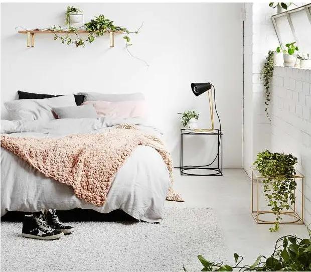 周末家居设计灵感 | 北欧风格与绿色植物的完美结合-18