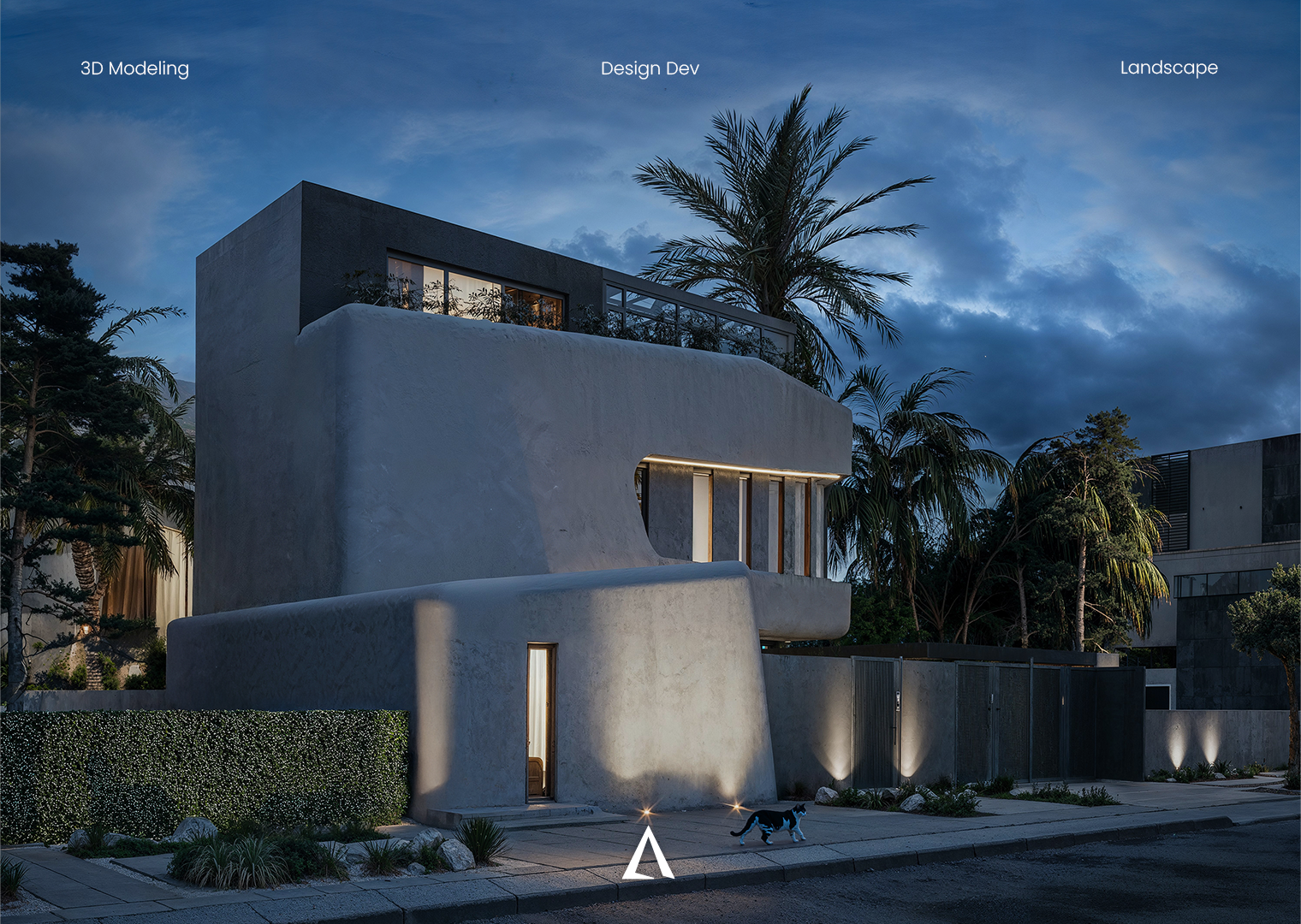 Curved Horizon Villa - KSA-1
