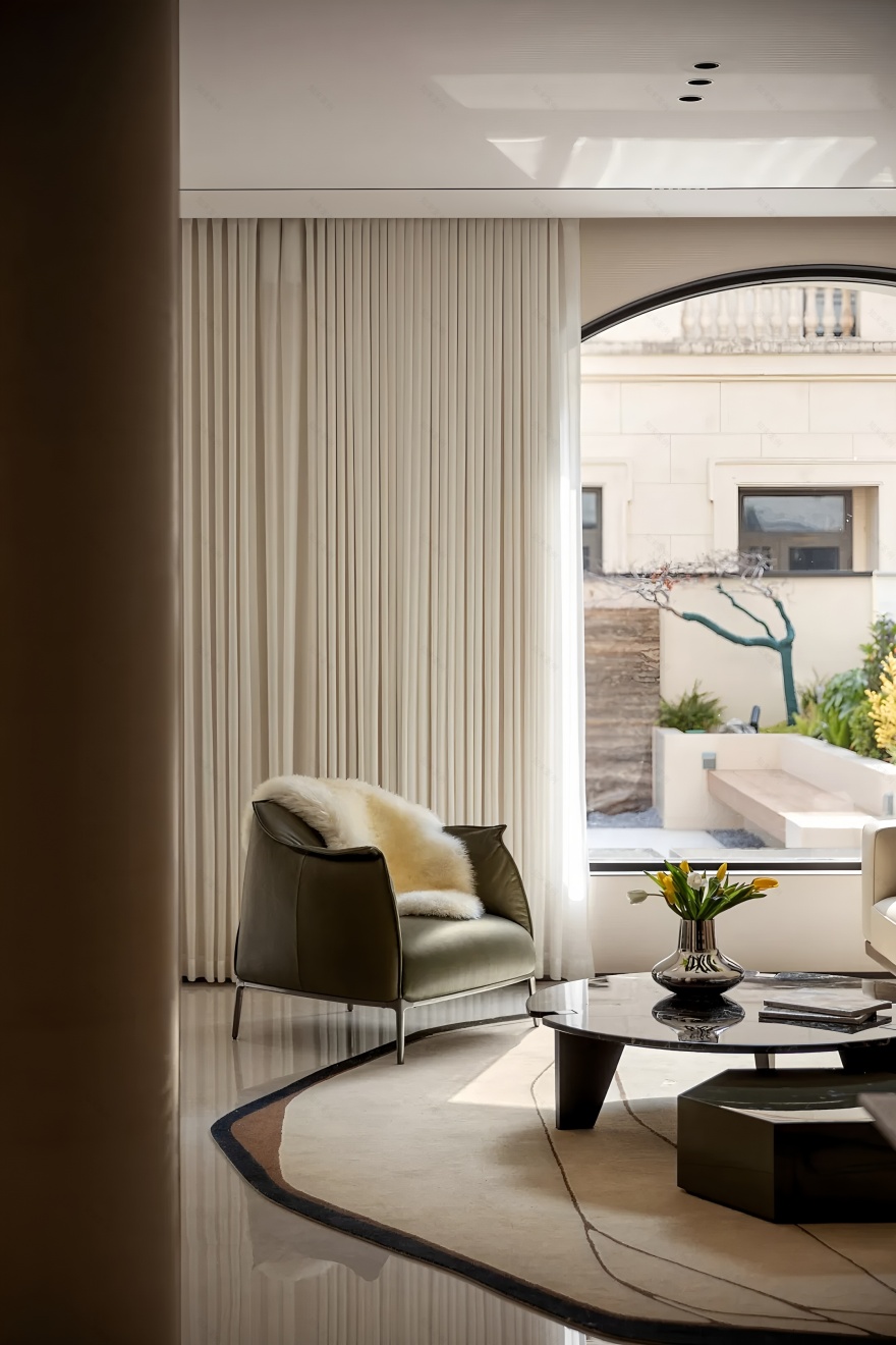 杭州富春壹号院660m²• 归于自在|品冠设计丨中国杭州-17