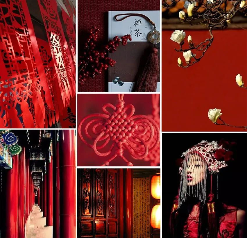 新中式家居空间,红墙碧水演绎亦古宜今的美学魅力-4