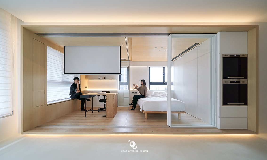 板桥 15 坪小宅弹性空间设计丨虫点子创意设计-16