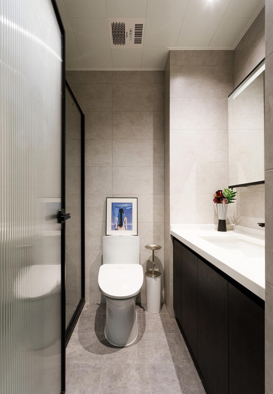 北欧复古混搭两居-53