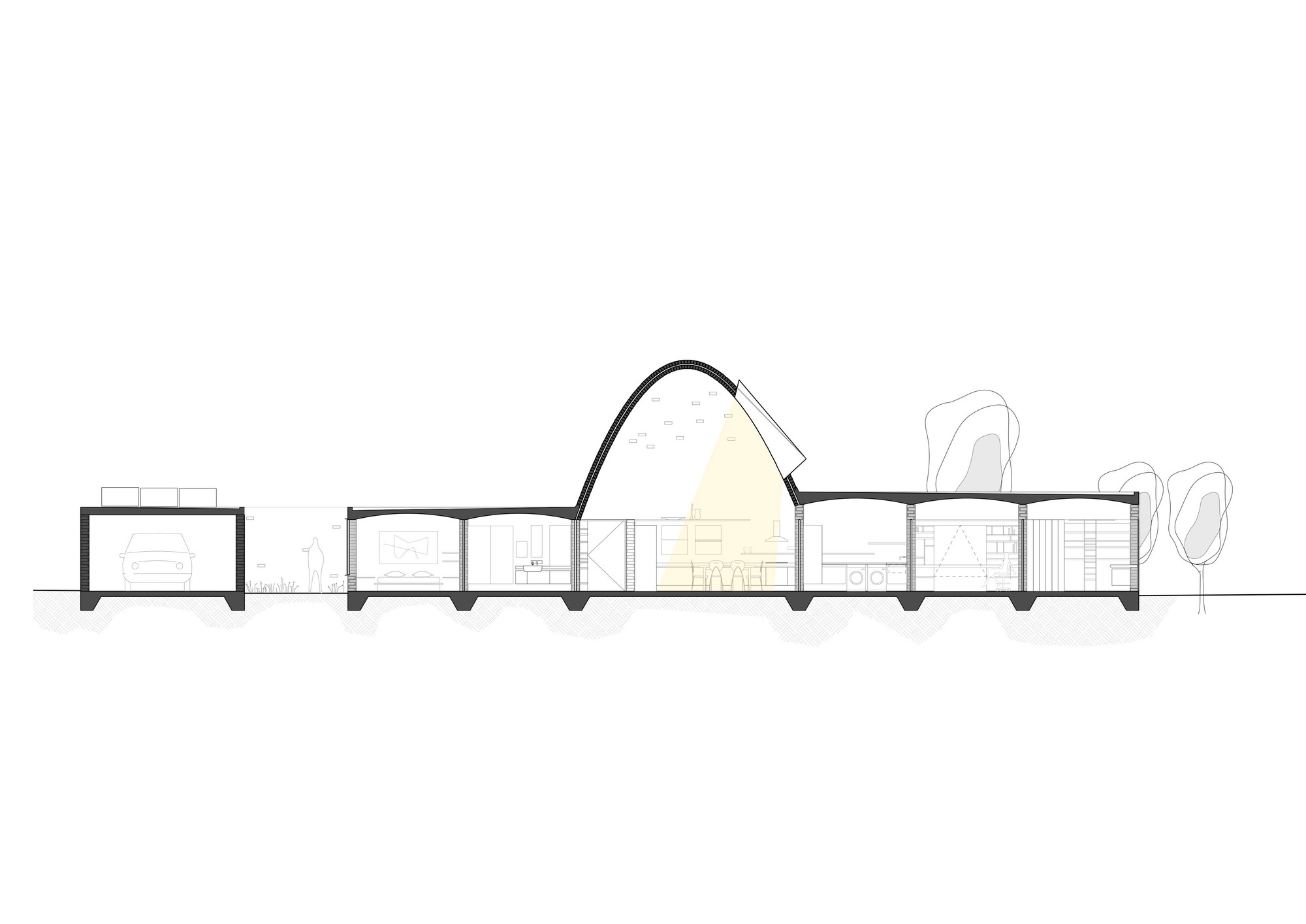 夜空之屋丨Peter Stutchbury Architecture-26