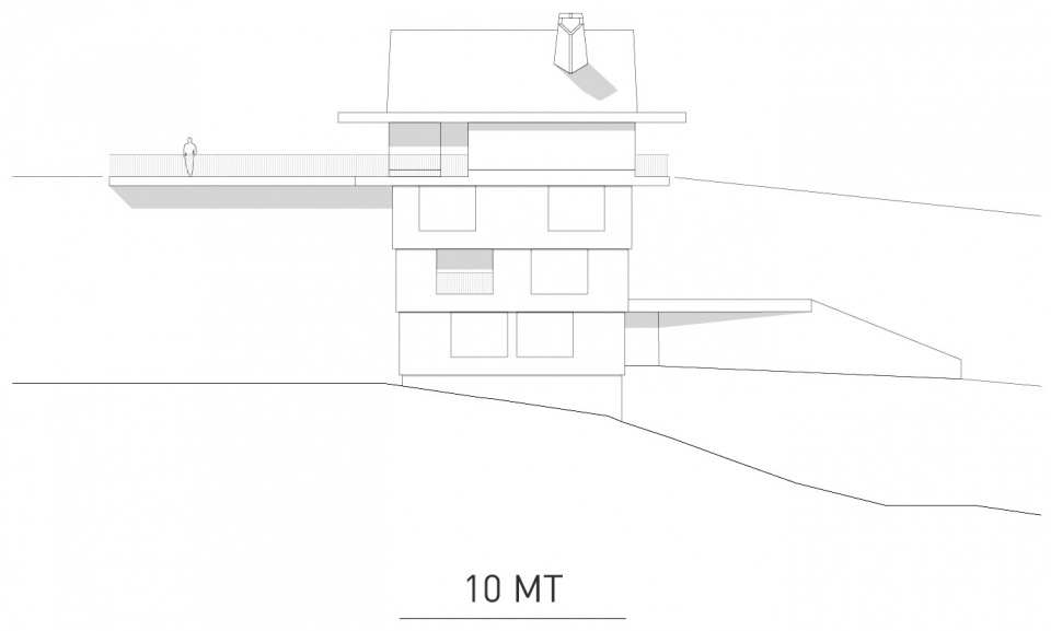 意大利山坡上的低能耗住宅丨Pedevilla Architects-55