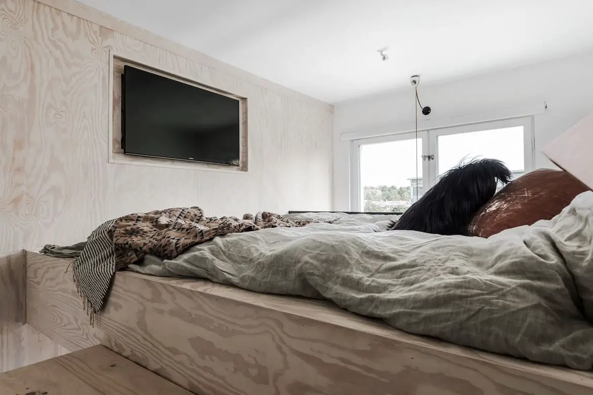 瑞典 4 米挑高多层公寓，简约现代设计展现空间魅力-23