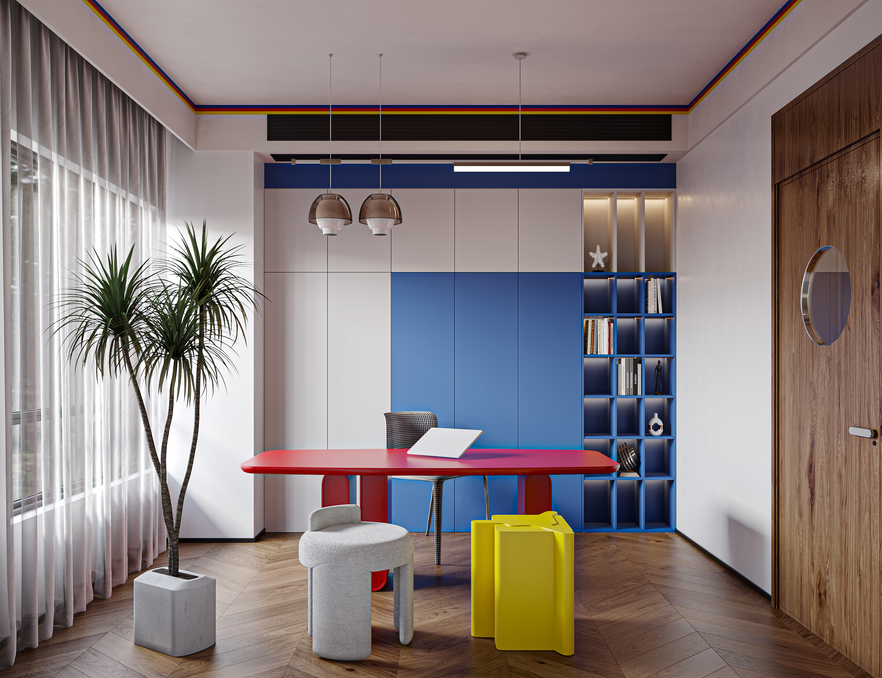 孟菲斯风格家装-12