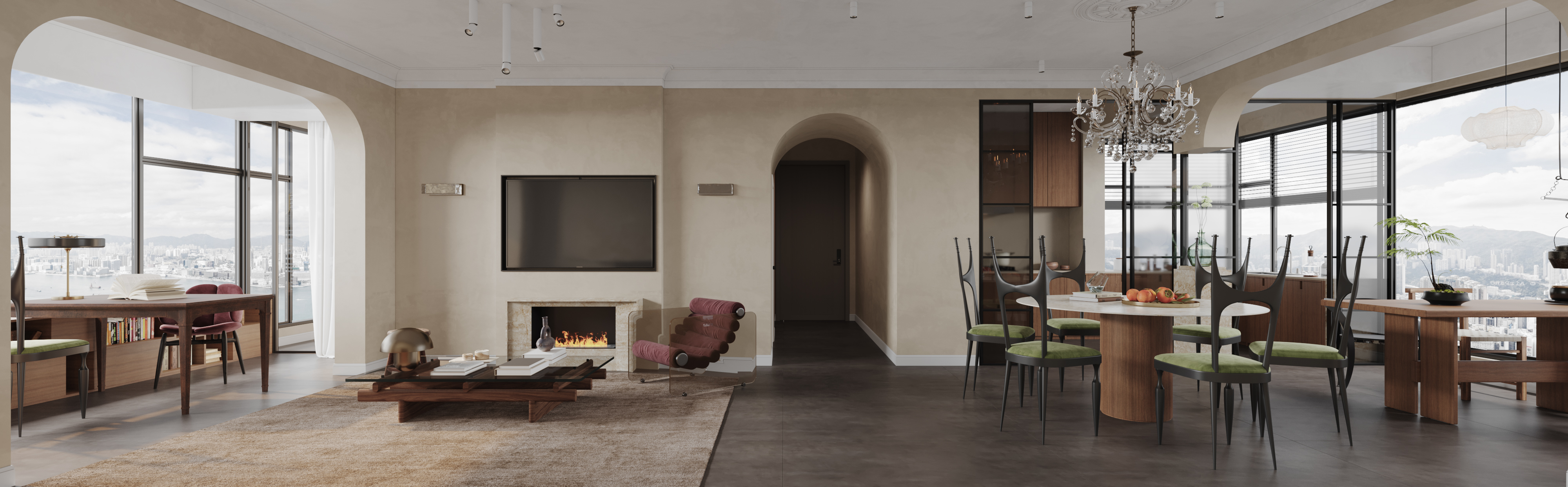 130平打造温馨中古小家-6