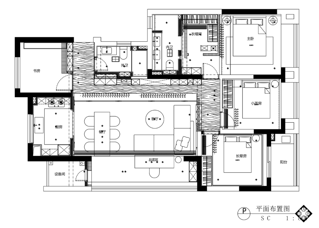 义乌壹号院丨重楼装饰-73