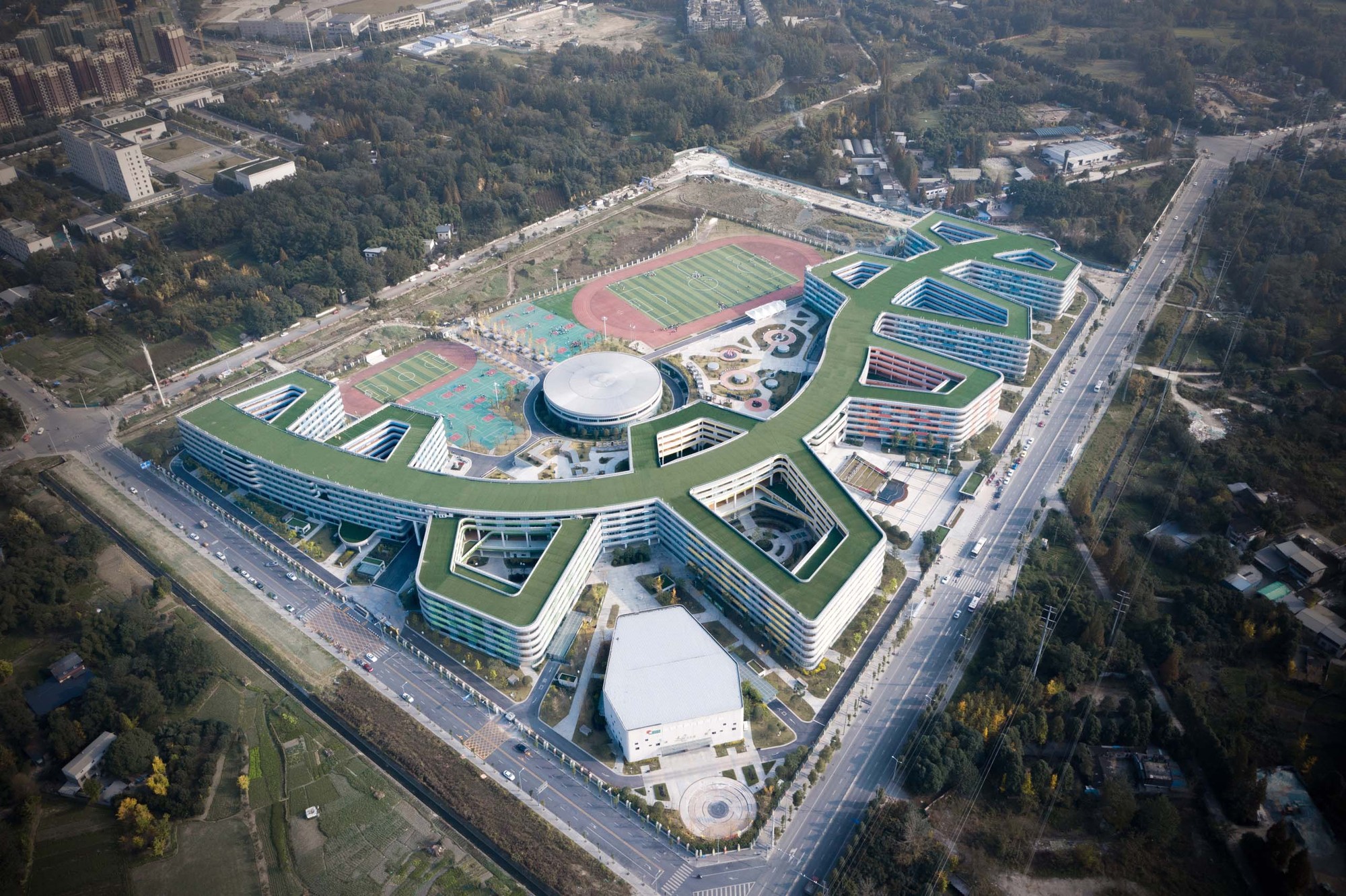 成都东辰外国语学校设计丨中国成都丨深圳市建筑研究总院城市规划院-25