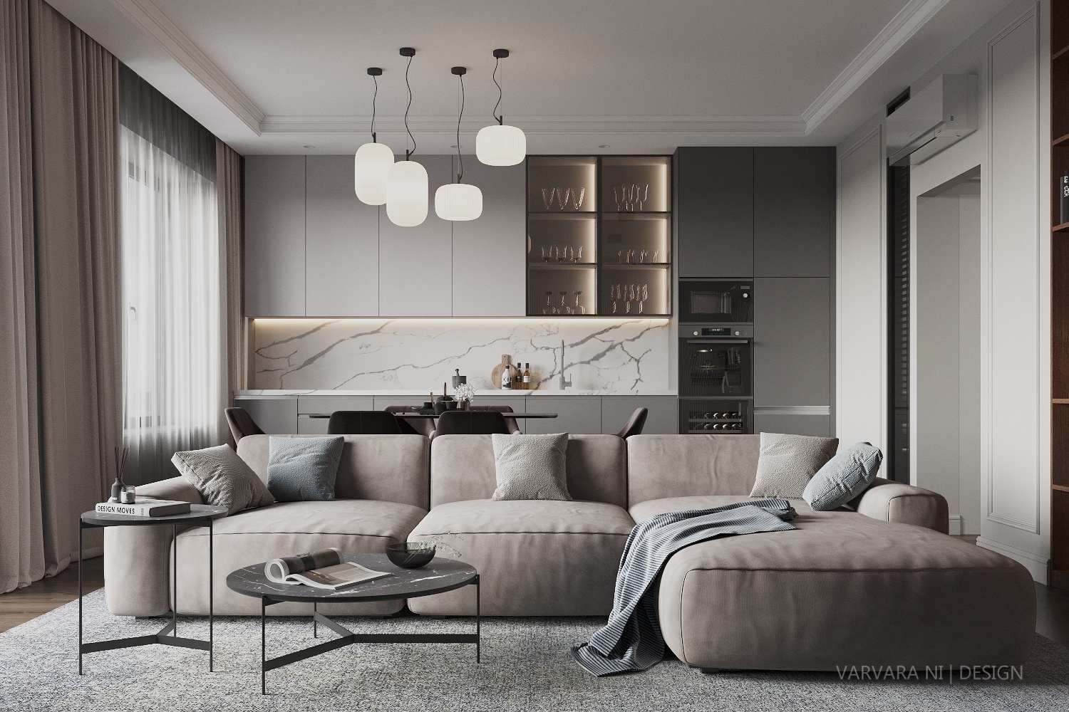 平层丨俄罗斯莫斯科丨Varvara Ni-5