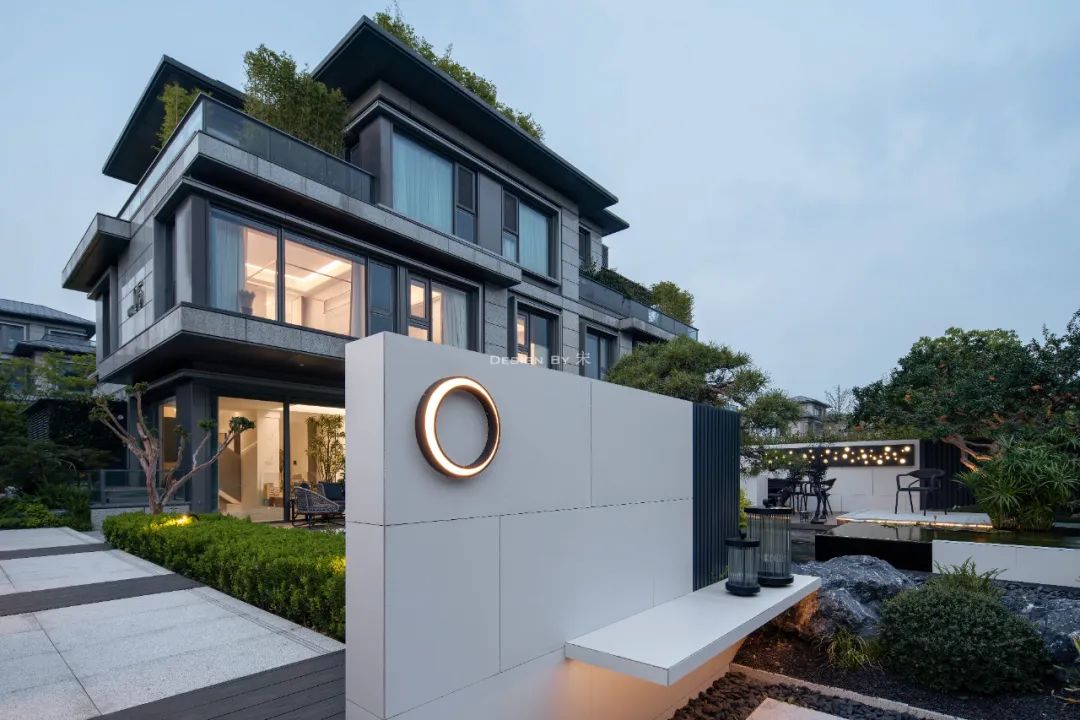 上海融创壹号院现代庭院景观设计丨中国上海丨纵合景观-24