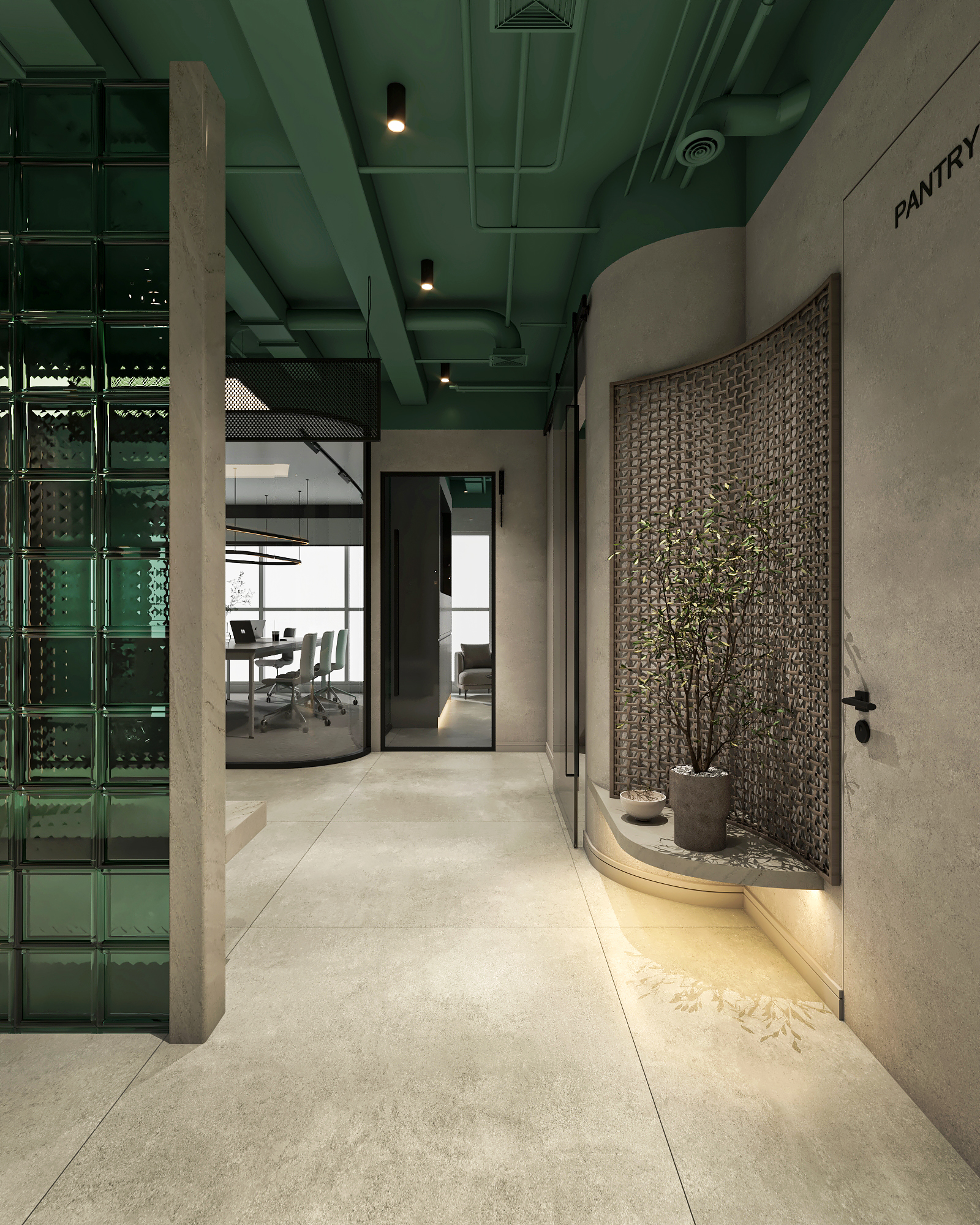 office interior design, Loc : Business Bay, Dubai !-0