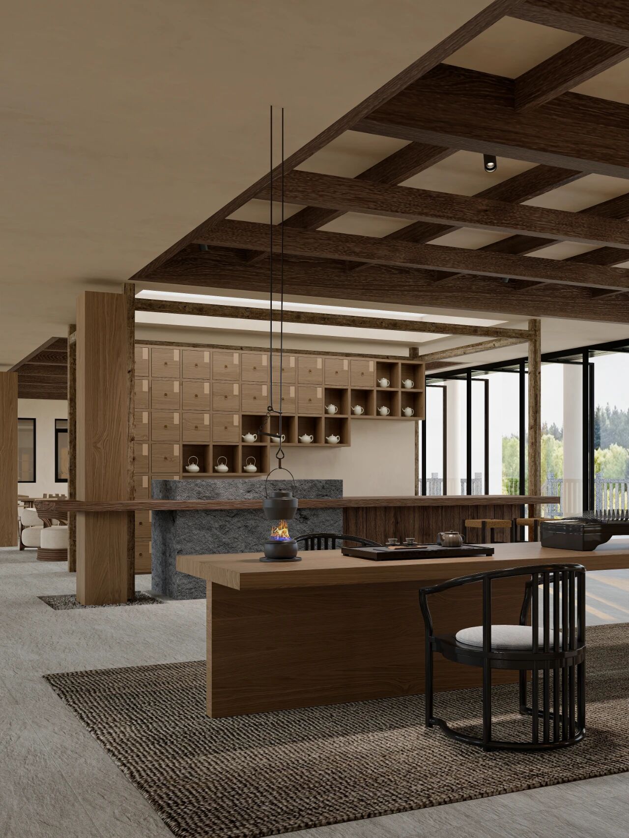 茶文化的主题民宿丨中国湖北丨大思-12