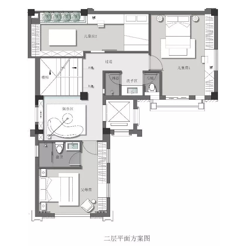 蓝花楹舍下空间设计-30