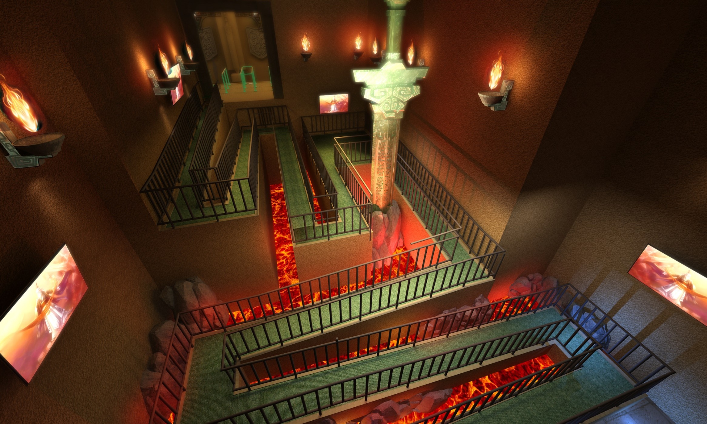 Qingdao Sunac Movie Theme Park "Ling Jian Feng Shen"-6