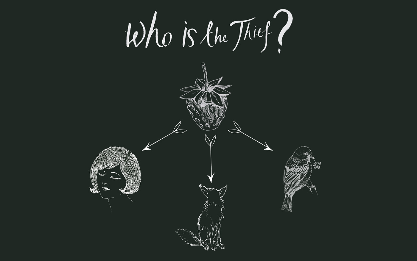 草莓盗贼主题卧室设计-13