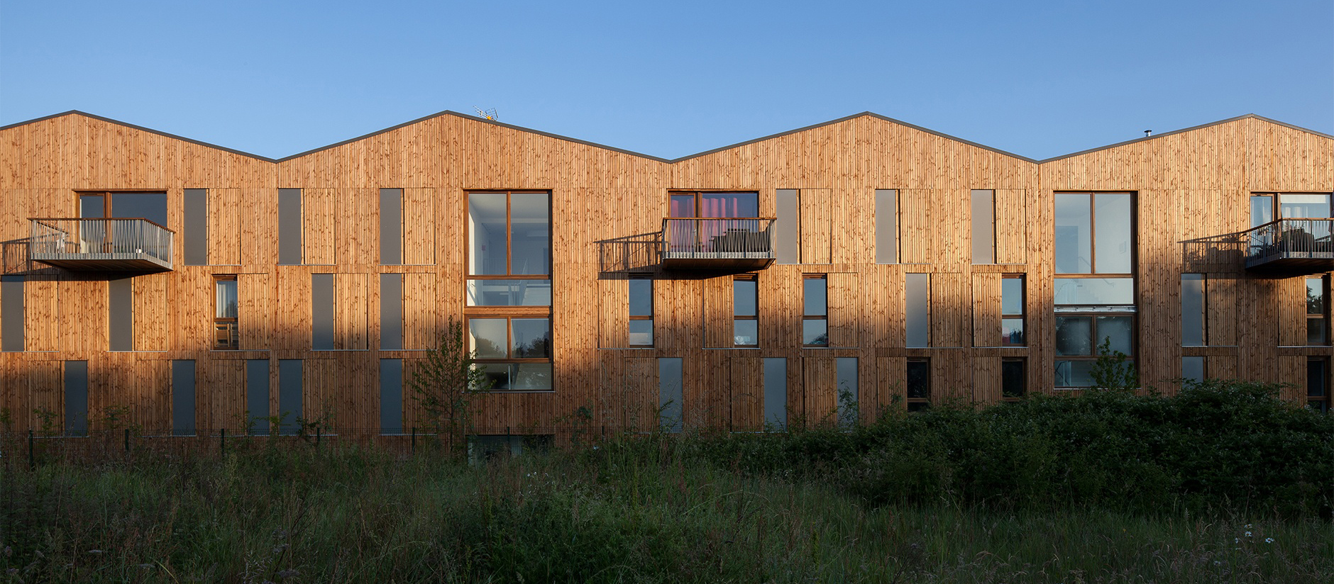 法国 Nantes 市木结构住宅设计丨法国 TANK 工作室-0