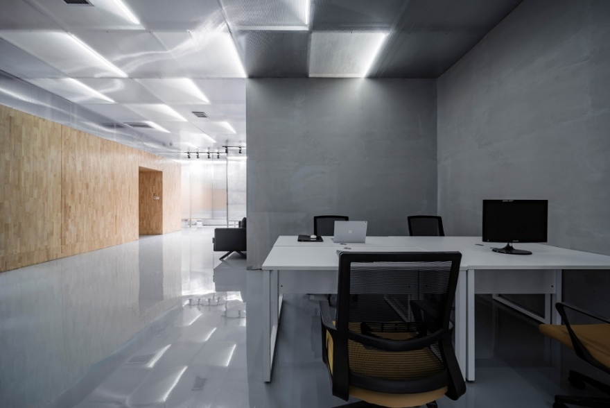 模糊的“墙”·杜雅汽车特效涂料系统陕西服务站空间设计-11