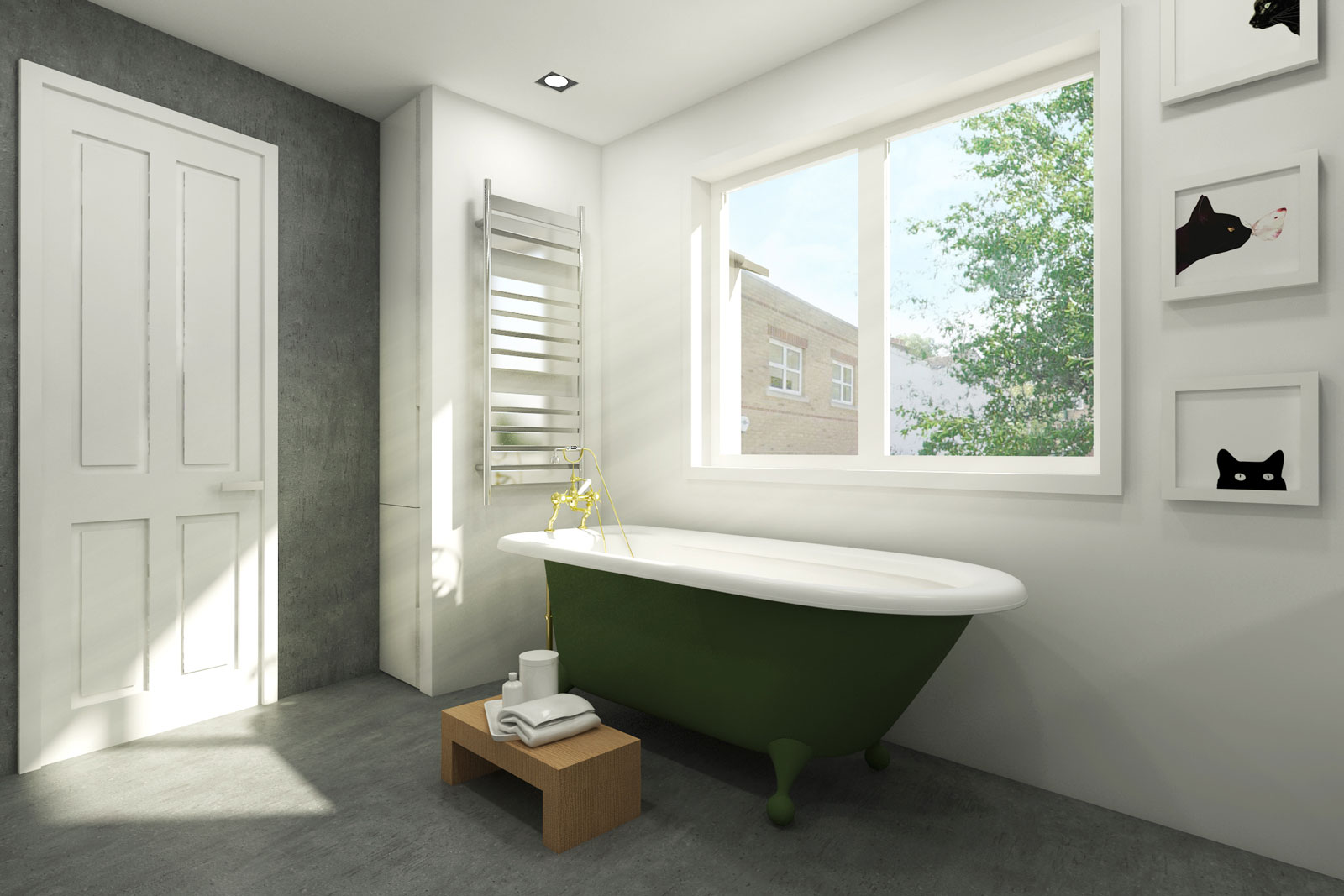 dacre park house rear extension and remodeling 1-9