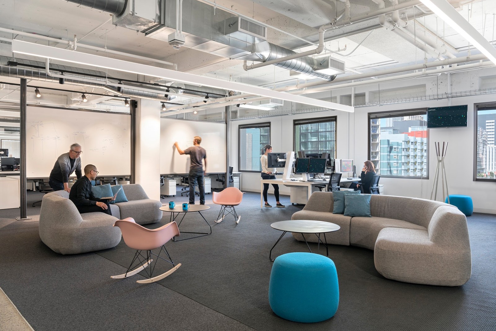 旧金山：广告互联网公司Quantcast室内设计-6