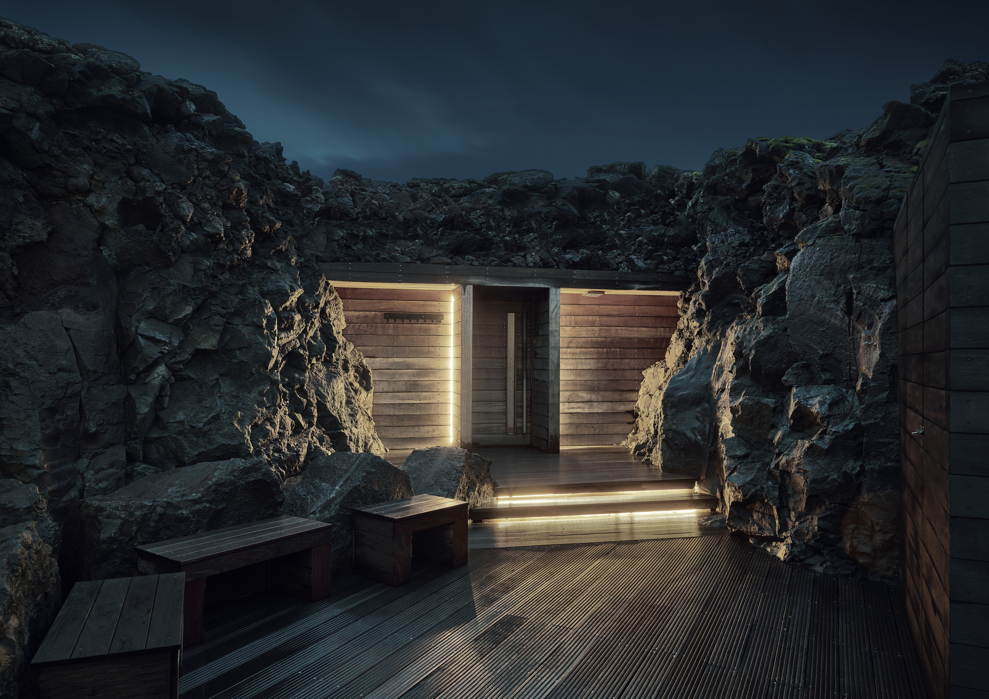 蓝色泻湖度假酒店丨BASALT Architects-43