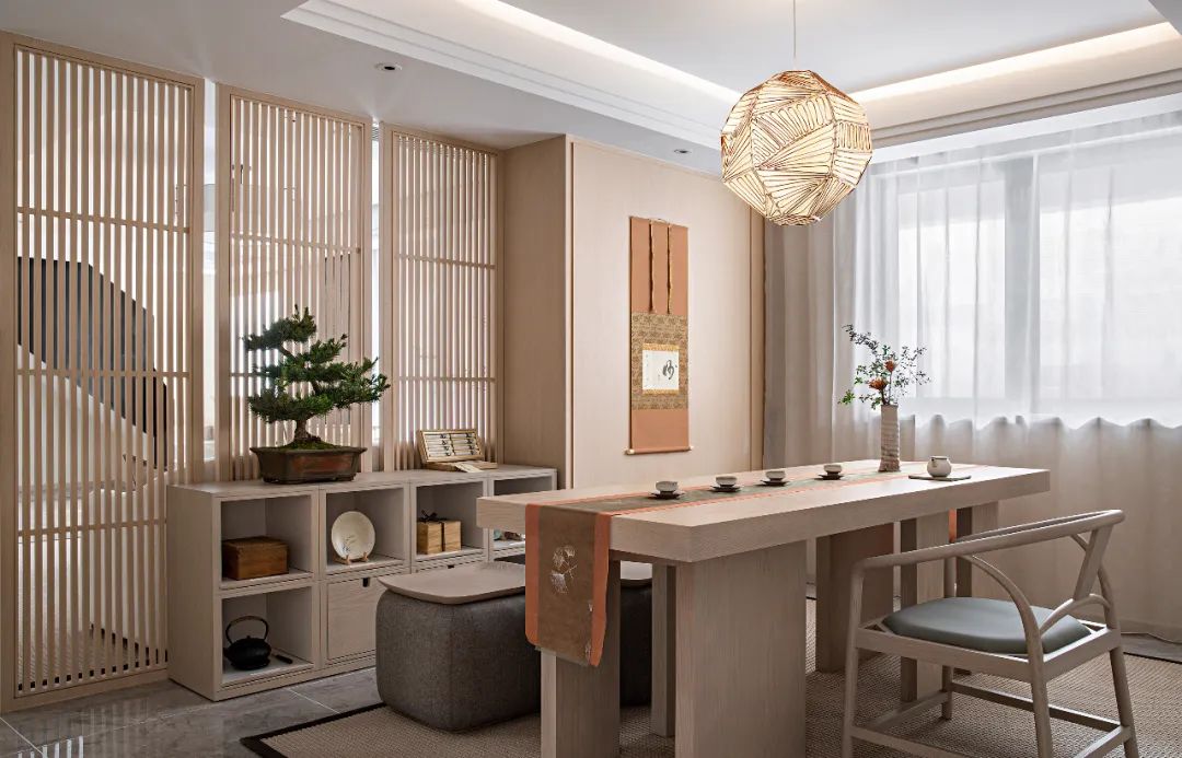 新中式家居设计 | 素雅风雅，演绎传统与现代交融之美-27
