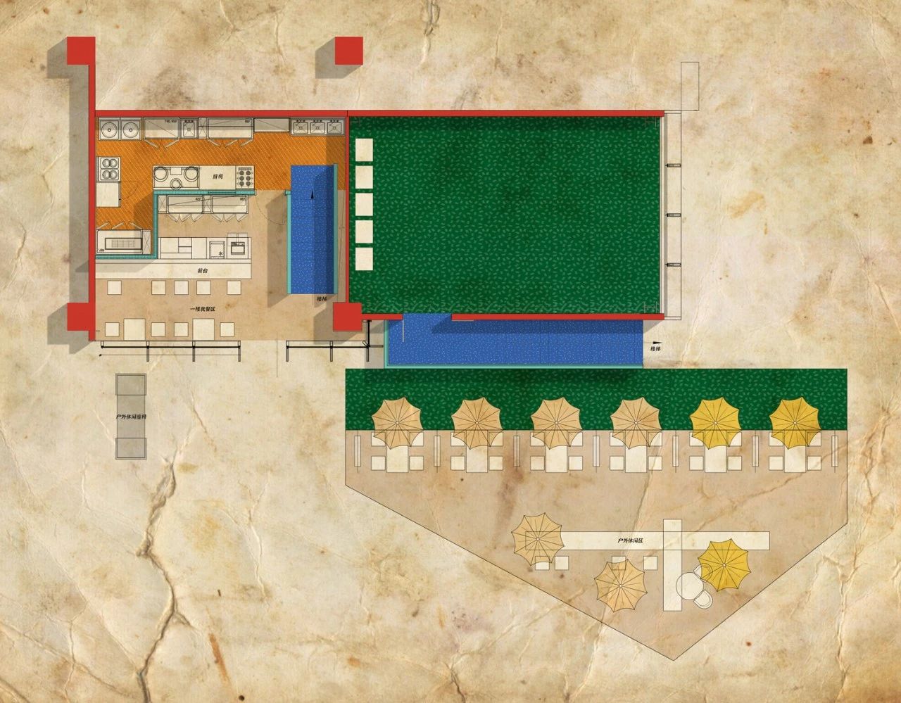 九川·餐饮空间丨中国南京丨南京苏格SG空间设计事务所-33