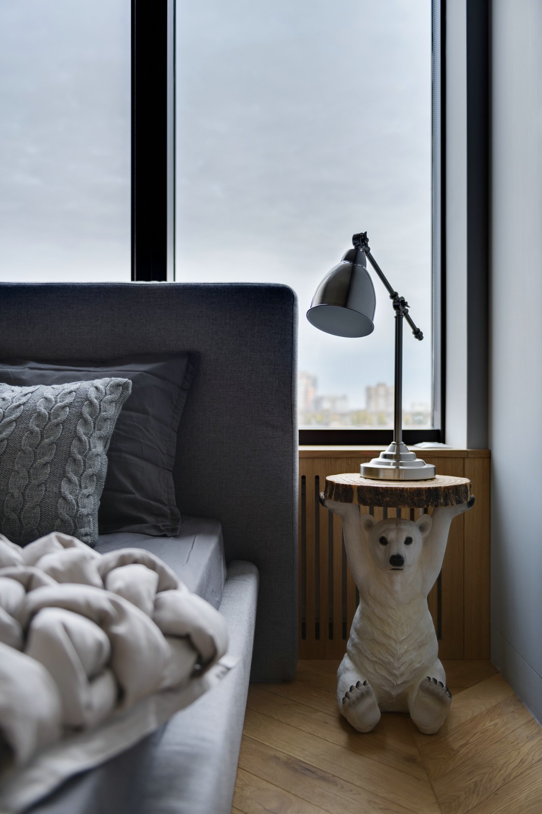 133㎡基辅个性简约设计  K BAND-16