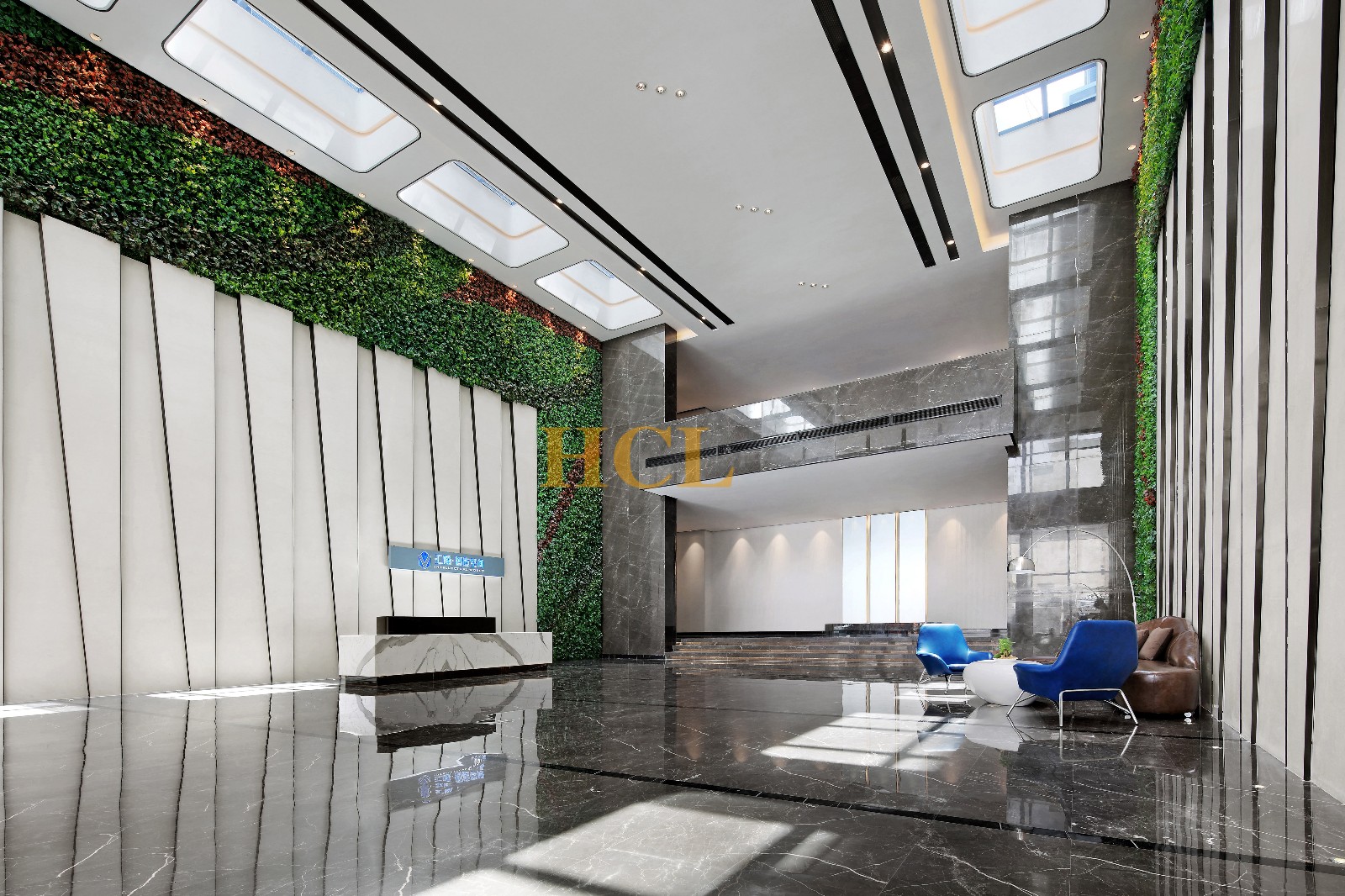 HCL汇隆智造空间办公楼室内外设计纵横云端-13