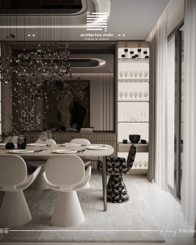 简约餐厅丨United Arab EmiratesAbu Dhabi丨A2Z Architects™