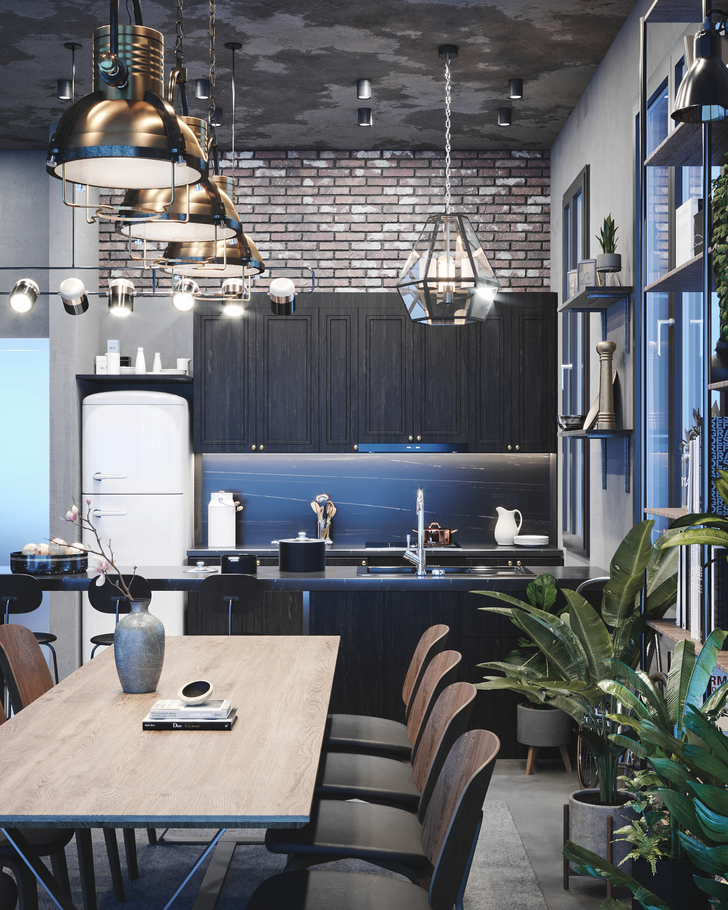 工作室工业风格丨Youssef Mohamed Awad-11