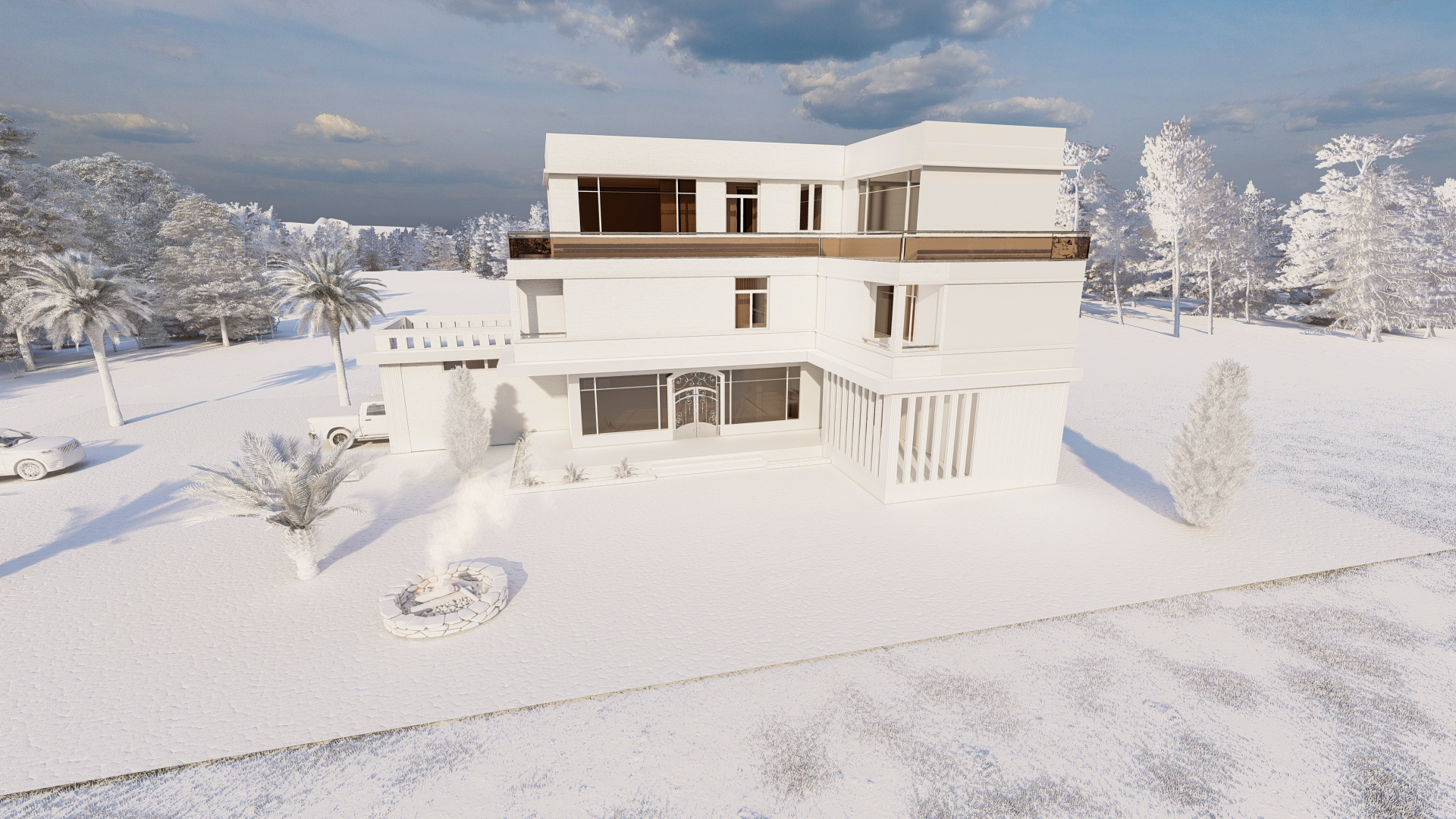 Revit Design Villa-8